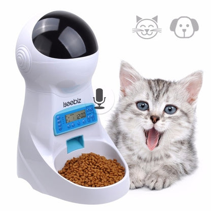 Alimentador automático de mascotas (Wİ-Fİ y control de cámara)