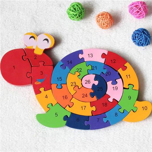 2 in 1 3D Wooden Puzzle