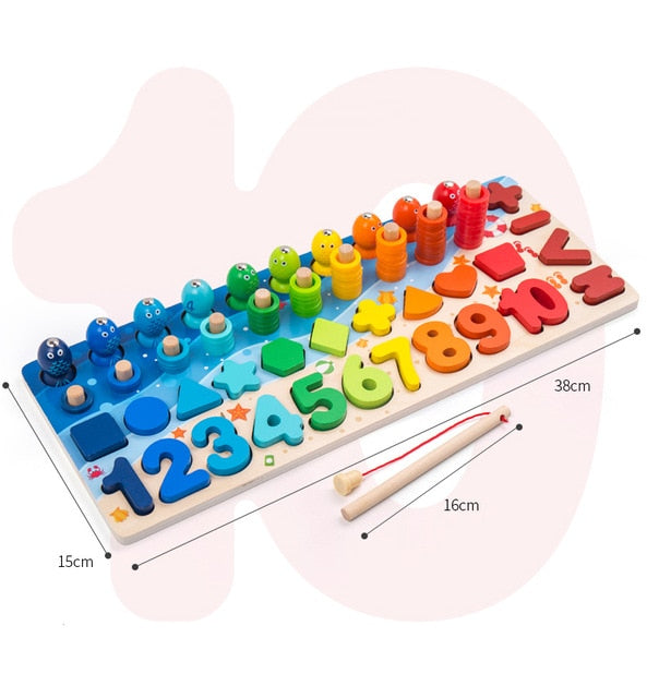 Montessori pädagogisches Holzspielzeug
