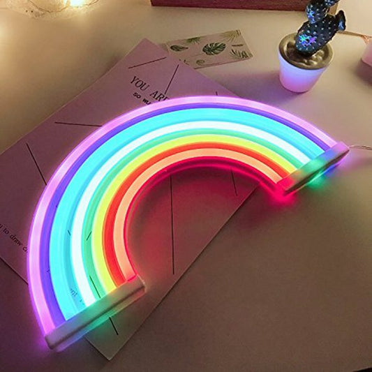 LED arco-íris neon