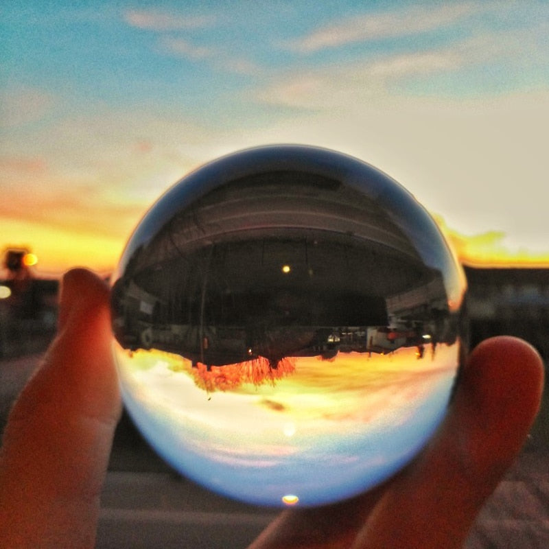 Crystal Clear Lens Ball