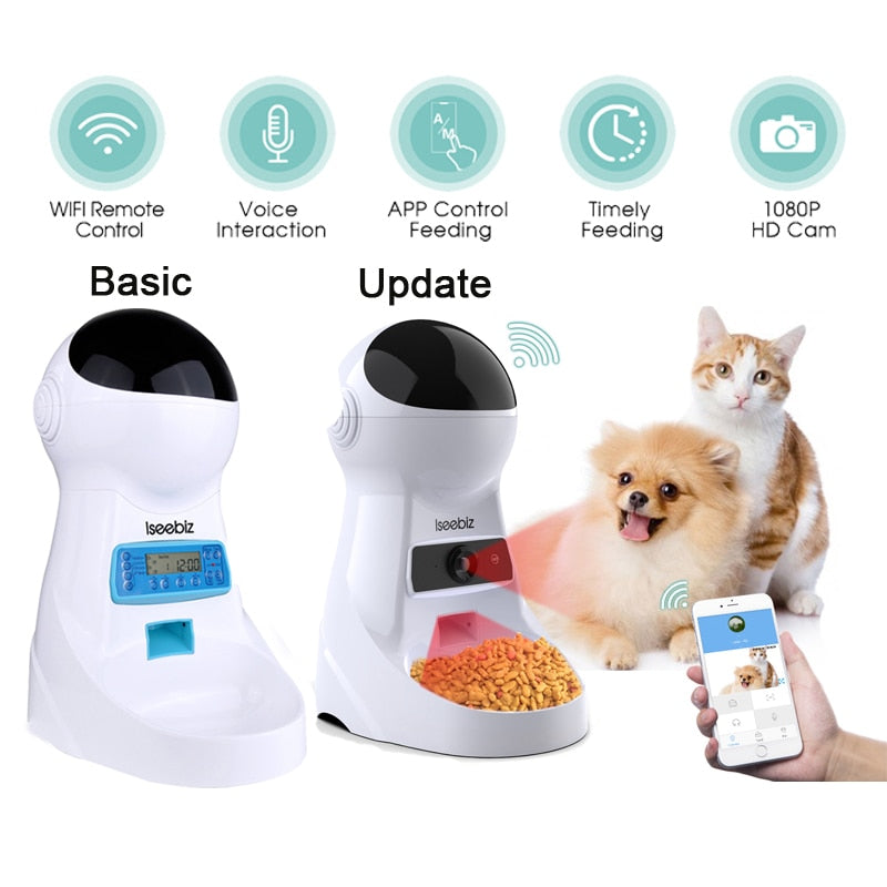 Alimentatore automatico per animali domestici (Wi-Fi e controllo della fotocamera)
